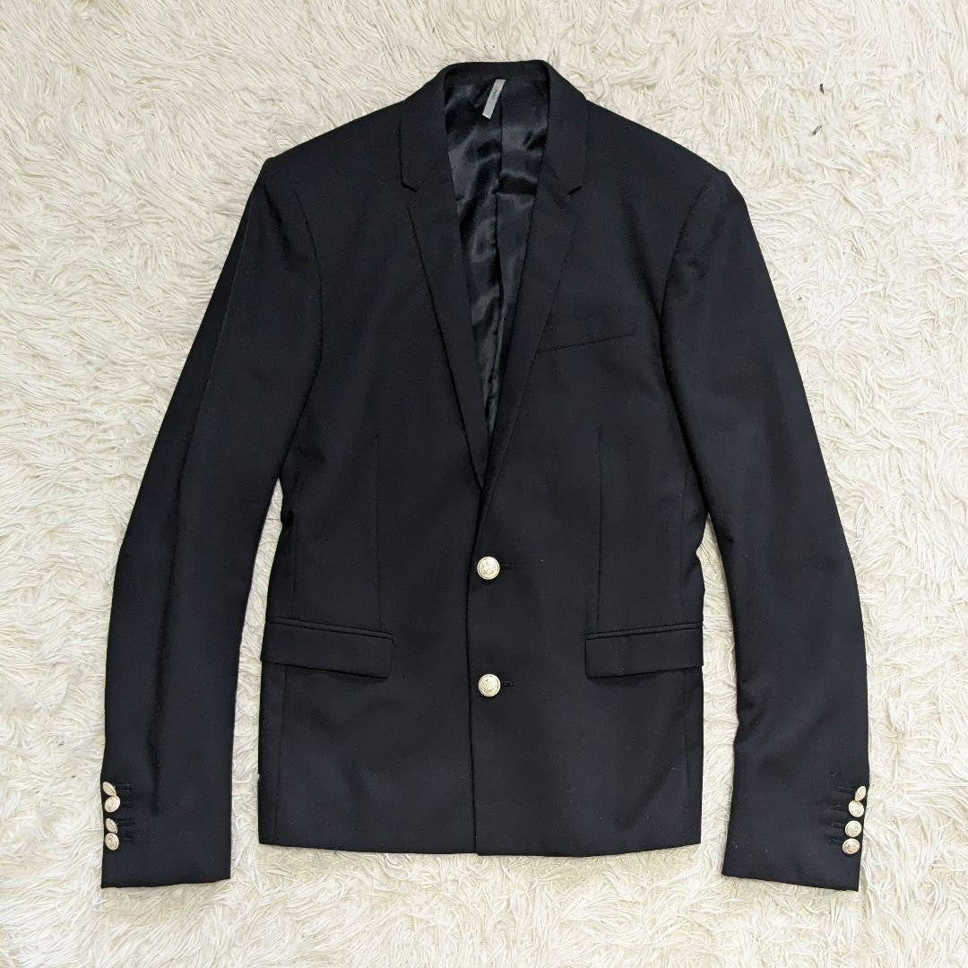 Dior Homme Tailored Jacket Asian fit S US size XS Black Authentic