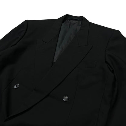 Saint Laurent Tailored Jacket Asian fit L US size M Black Authentic