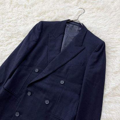Saint Laurent Tailored Jacket Asian fit S US size XS Navy Authentic