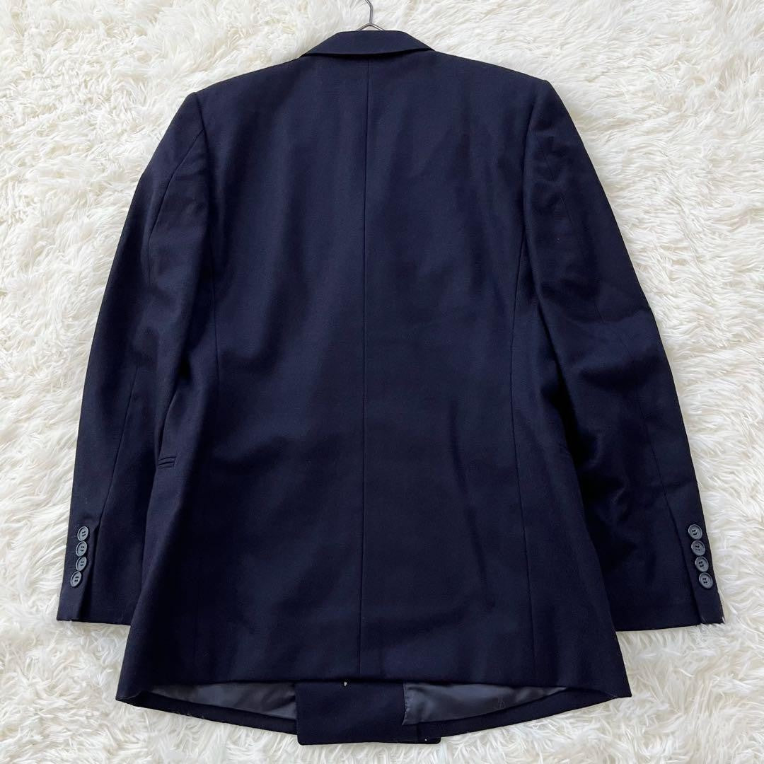 Saint Laurent Tailored Jacket Asian fit S US size XS Navy Authentic