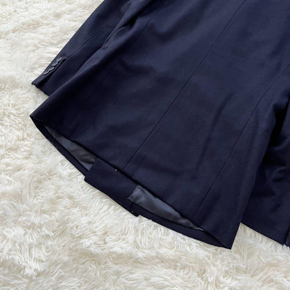Saint Laurent Tailored Jacket Asian fit S US size XS Navy Authentic