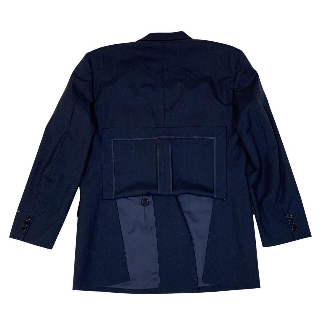 Saint Laurent Tailored Jacket Asian fit L US size M Navy Authentic