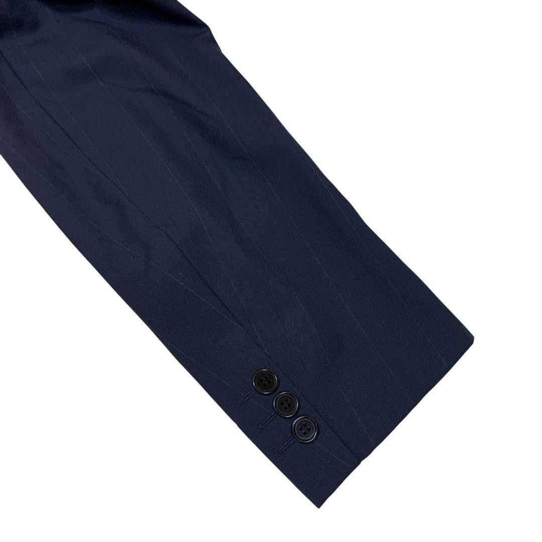 Saint Laurent Tailored Jacket Asian fit L US size M Navy Authentic