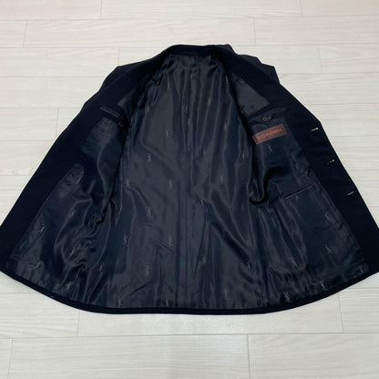 Saint Laurent Tailored Jacket Asian fit M US size S Black Authentic