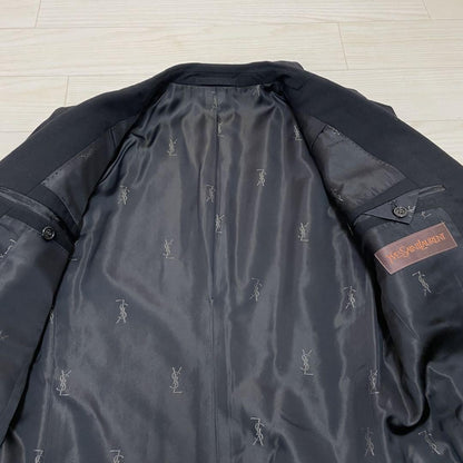 Saint Laurent Tailored Jacket Asian fit M US size S Black Authentic