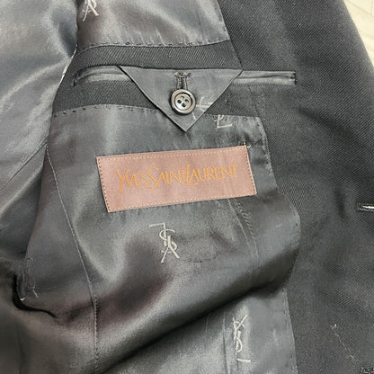 Saint Laurent Tailored Jacket Asian fit M US size S Black Authentic