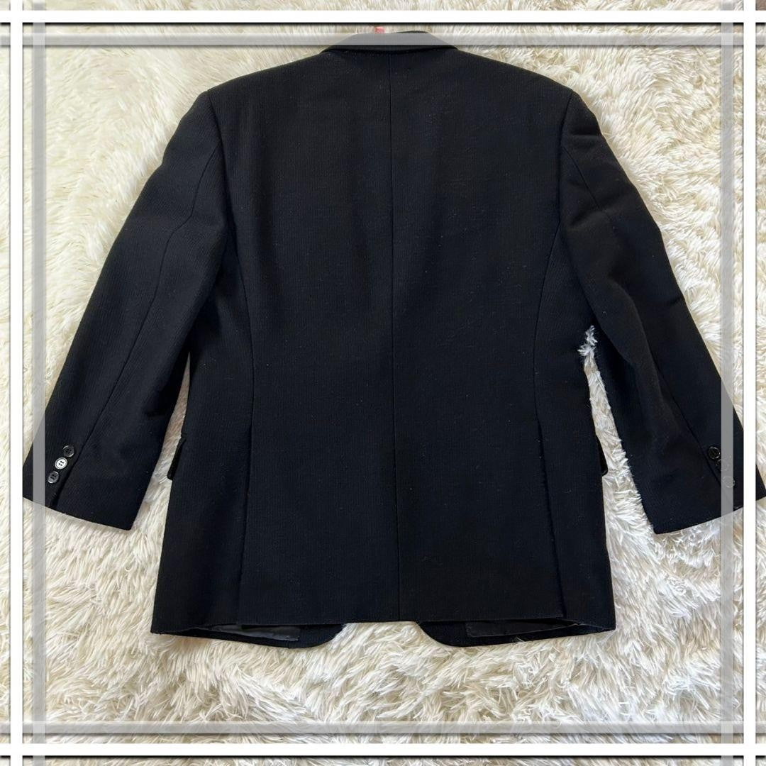 Saint Laurent POUR HOMME Tailored Jacket Asian fit L US size M Black Authentic
