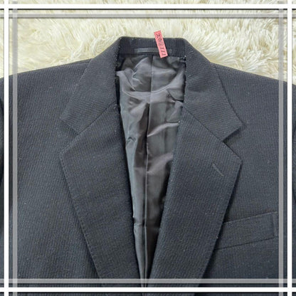 Saint Laurent POUR HOMME Tailored Jacket Asian fit L US size M Black Authentic