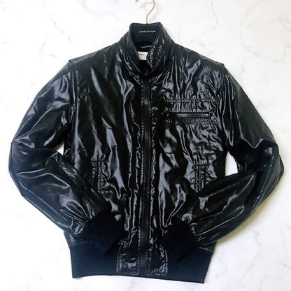 Saint Laurent Paris Blouson Jacket Asian fit XS US size 2XS Black Authentic