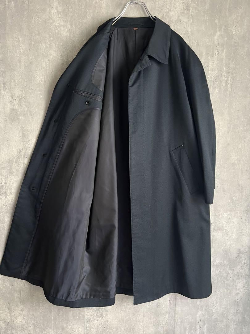Saint Laurent Coat Asian fit L US size M Navy Authentic