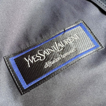 Saint Laurent Coat Asian fit L US size M Navy Authentic