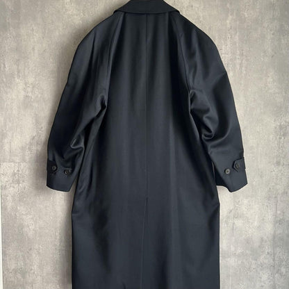 Saint Laurent Coat Asian fit L US size M Navy Authentic