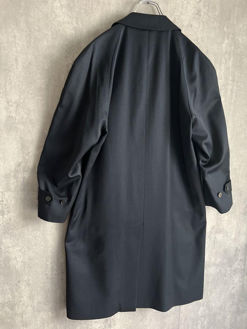 Saint Laurent Coat Asian fit L US size M Navy Authentic