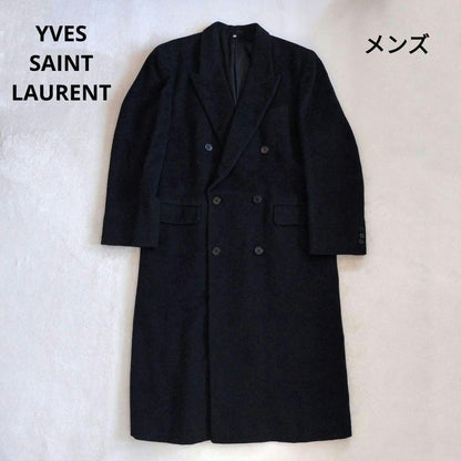 Saint Laurent Coat Asian fit L US size M Black Authentic