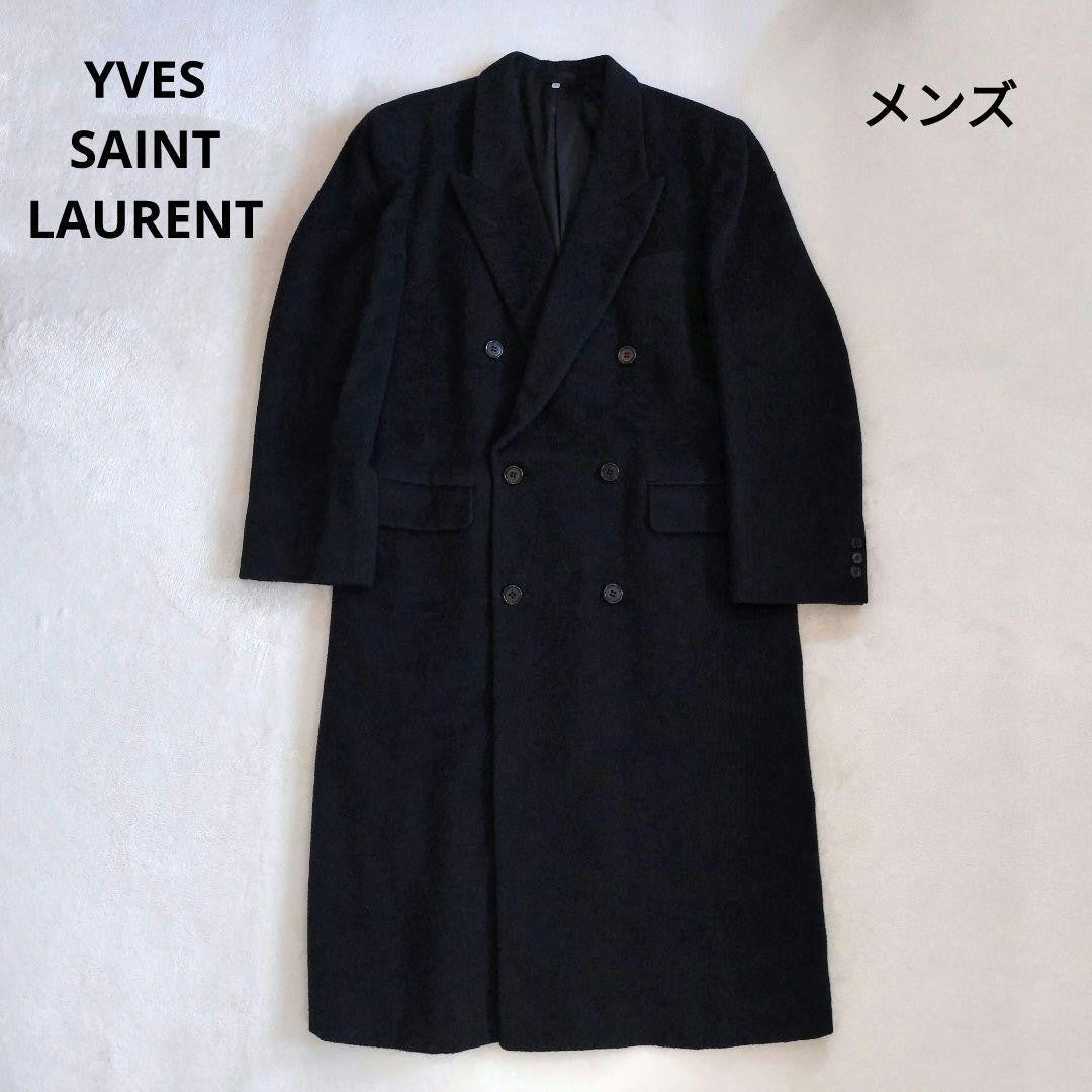 Saint Laurent Coat Asian fit L US size M Black Authentic