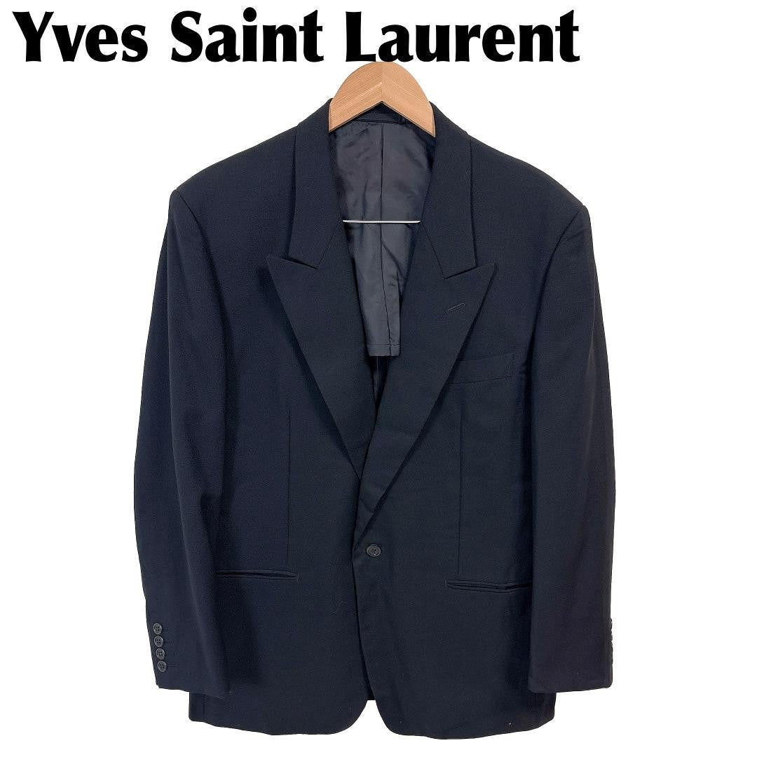 Saint Laurent Tailored Jacket Asian fit M US size S Black Authentic
