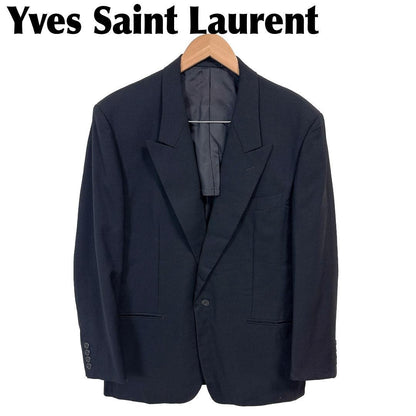 Saint Laurent Tailored Jacket Asian fit M US size S Black Authentic