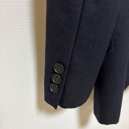 Saint Laurent Tailored Jacket Asian fit M US size S Navy Authentic