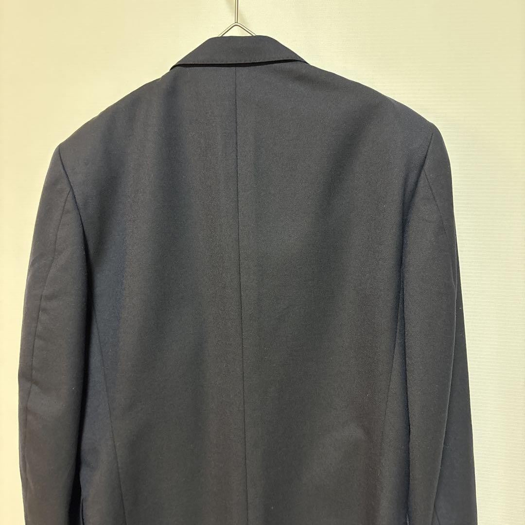 Saint Laurent Tailored Jacket Asian fit M US size S Navy Authentic