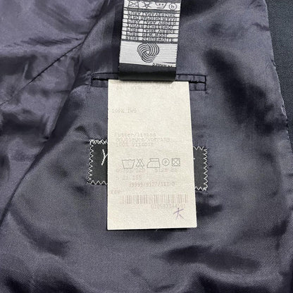 Saint Laurent Tailored Jacket FREE SIZE Navy Authentic