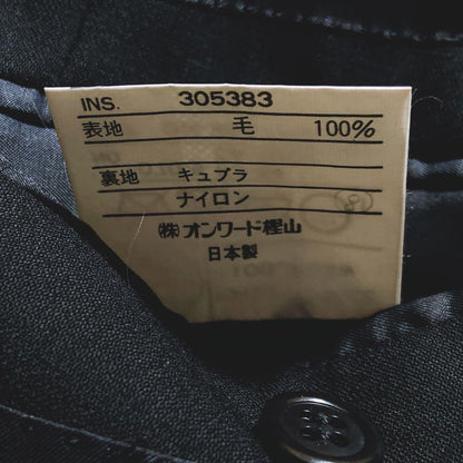 Saint Laurent Tailored Jacket Asian fit M US size S Black Authentic