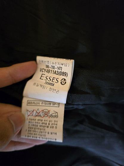 Saint Laurent Jacket Asian fit L US size M Leather Black Authentic