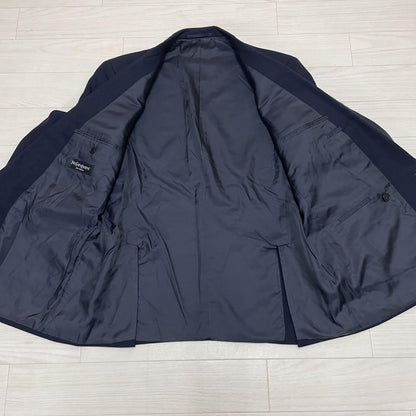 Saint Laurent Tailored Jacket Asian fit L US size M Navy Authentic
