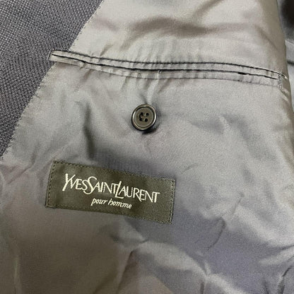 Saint Laurent Tailored Jacket Asian fit L US size M Navy Authentic