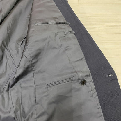 Saint Laurent Tailored Jacket Asian fit L US size M Navy Authentic