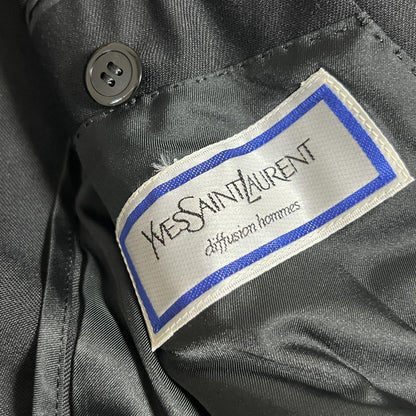 Saint Laurent Tailored Jacket Asian fit M US size S Black Authentic