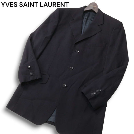 Saint Laurent pour homme Tailored Jacket Navy Authentic