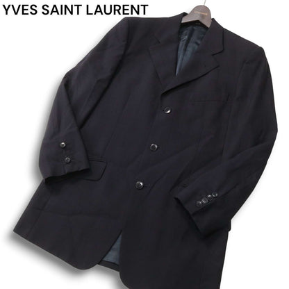 Saint Laurent pour homme Tailored Jacket Navy Authentic