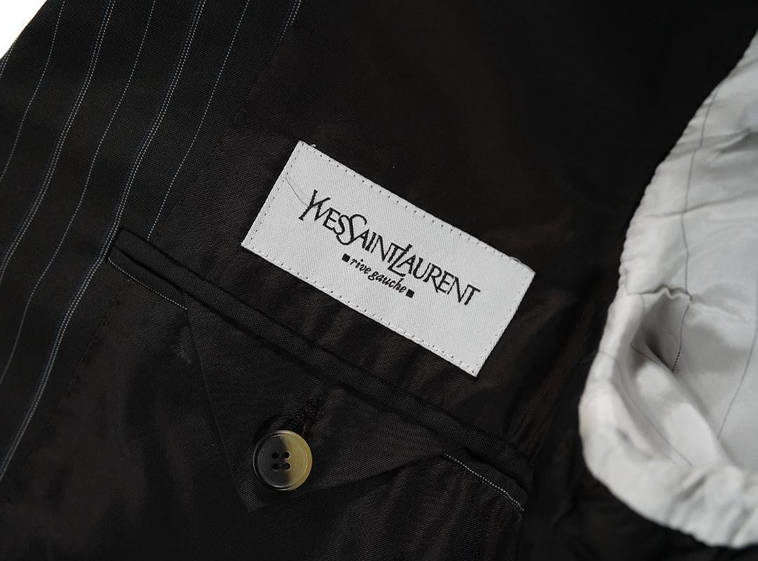 Saint Laurent rive gauche Tailored Jacket Asian fit S US size XS Authentic