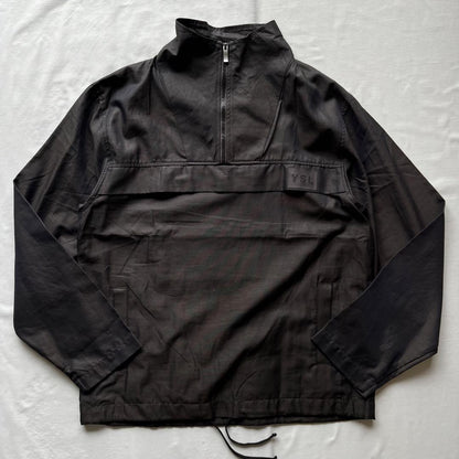 Saint Laurent Half Zip Jacket Asian fit M US size S Brown Black Authentic