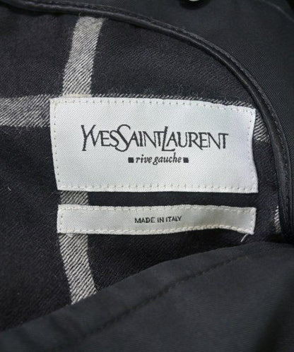 Saint Laurent rive gauche Coat Asian fit S US size XS Black Authentic