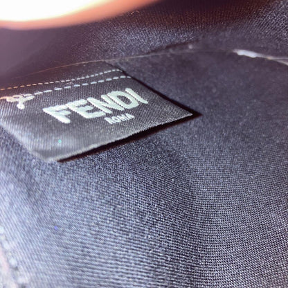 FENDI KARLITO punkarlito Accessory Pouch Hand Pouch Studs Authentic