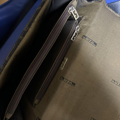 FENDI Hand Bag Tote Purse FF Zucca Authentic