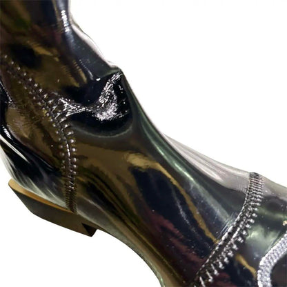FENDI Long Boots Shoes EU 38 US 8 Black Authentic