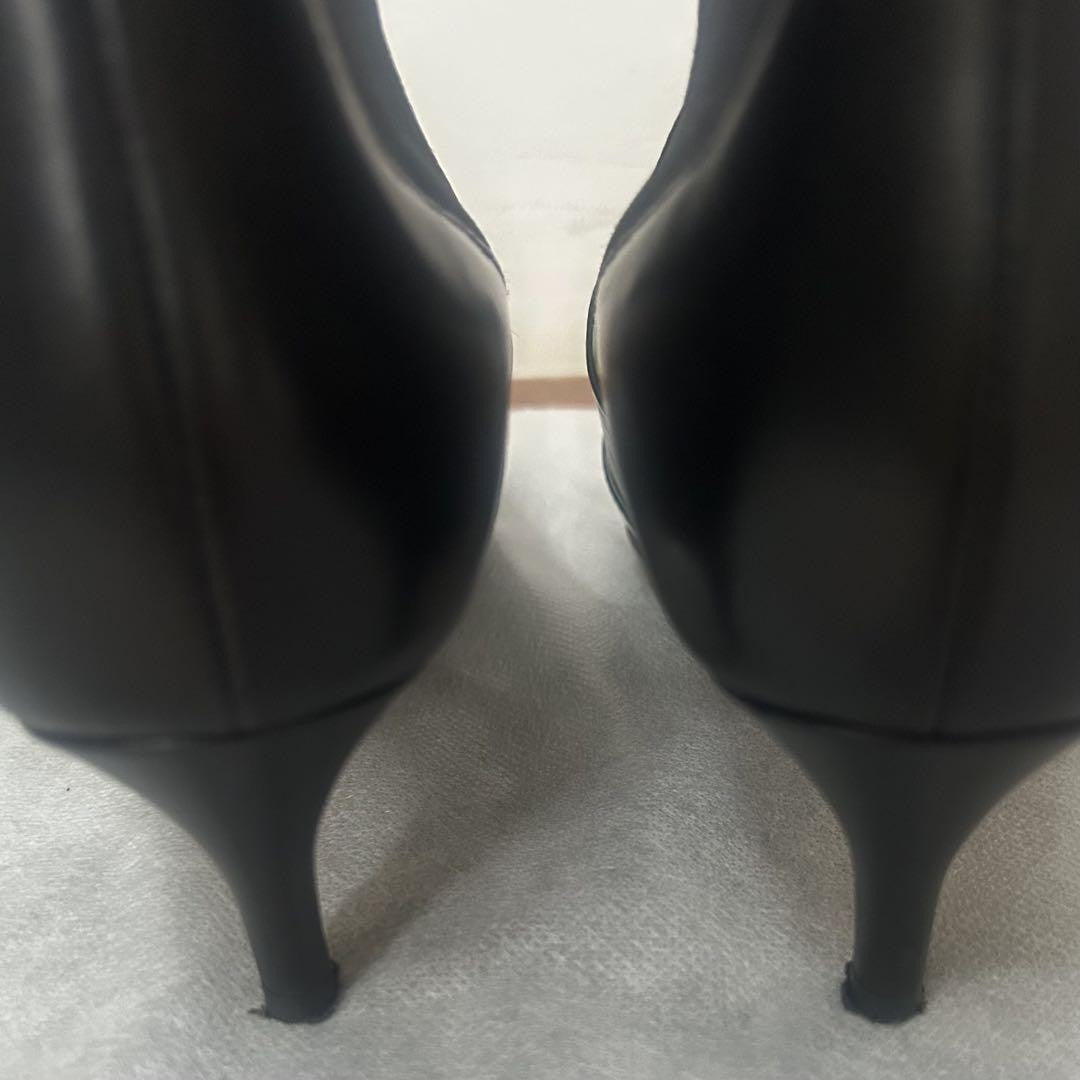 FENDI Short Boots Shoes EU 35 US 5 Black Authentic