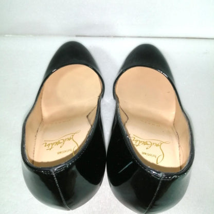 Christian Louboutin Shoes Pumps Heel EU 34.5 US 4.5 Black Authentic