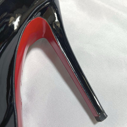 Christian Louboutin Shoes Pumps Heel EU 35.5 US 5.5 Black Authentic