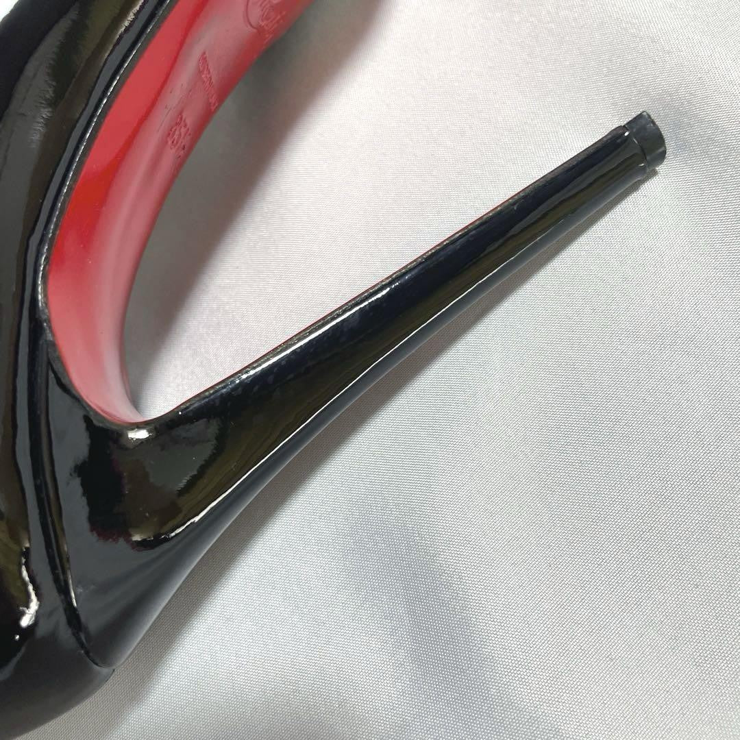Christian Louboutin Shoes Pumps Heel EU 35.5 US 5.5 Black Authentic