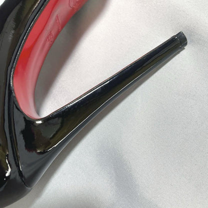 Christian Louboutin Shoes Pumps Heel EU 35.5 US 5.5 Black Authentic
