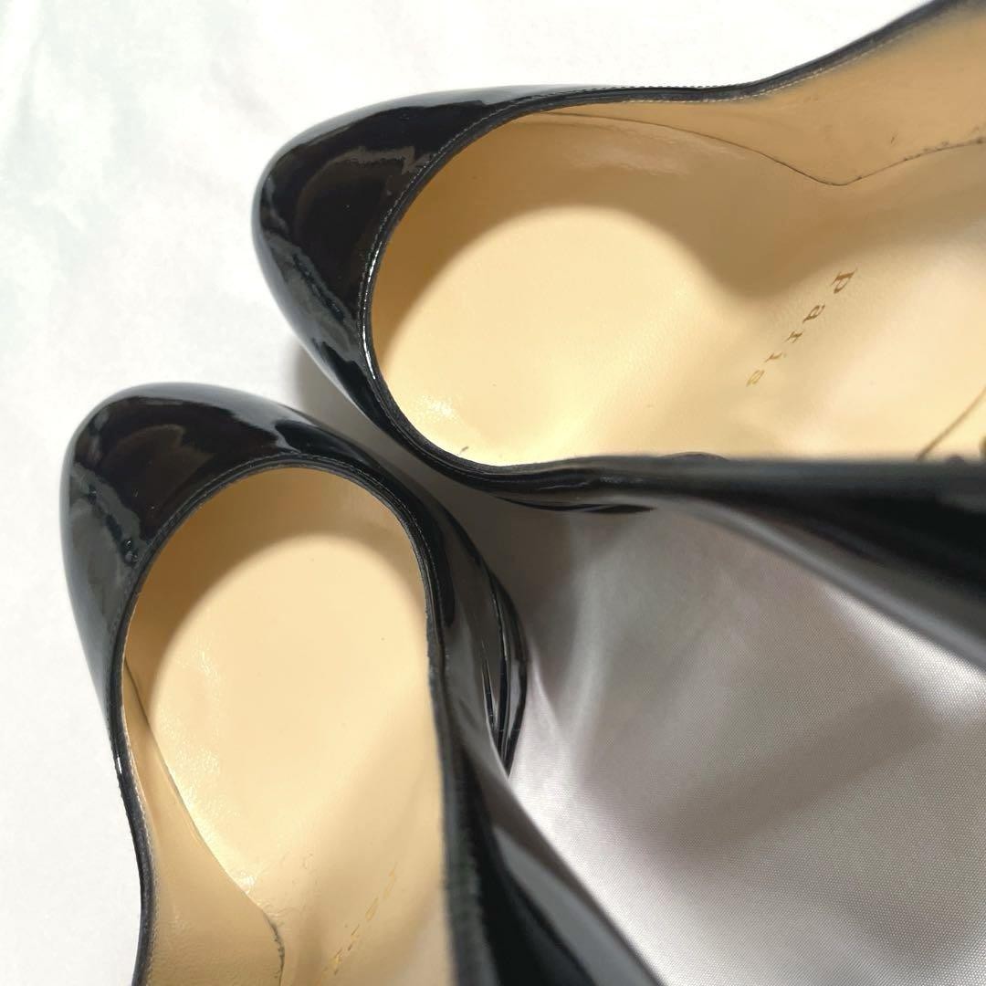 Christian Louboutin Shoes Pumps Heel EU 35.5 US 5.5 Black Authentic