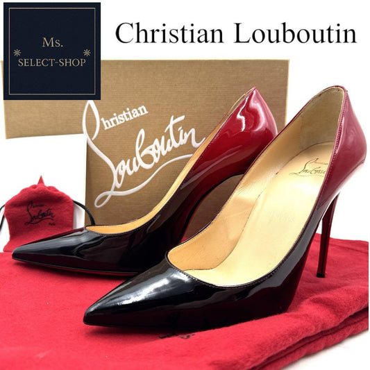 Christian Louboutin Shoes Pumps Heel EU 37 US 7 Gradient Color Authentic