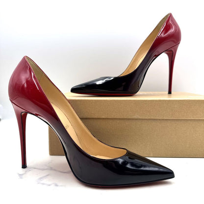 Christian Louboutin Shoes Pumps Heel EU 37 US 7 Gradient Color Authentic