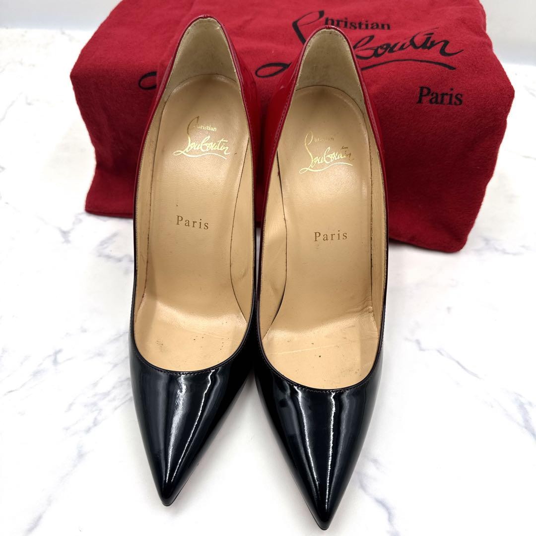 Christian Louboutin Shoes Pumps Heel EU 37 US 7 Gradient Color Authentic