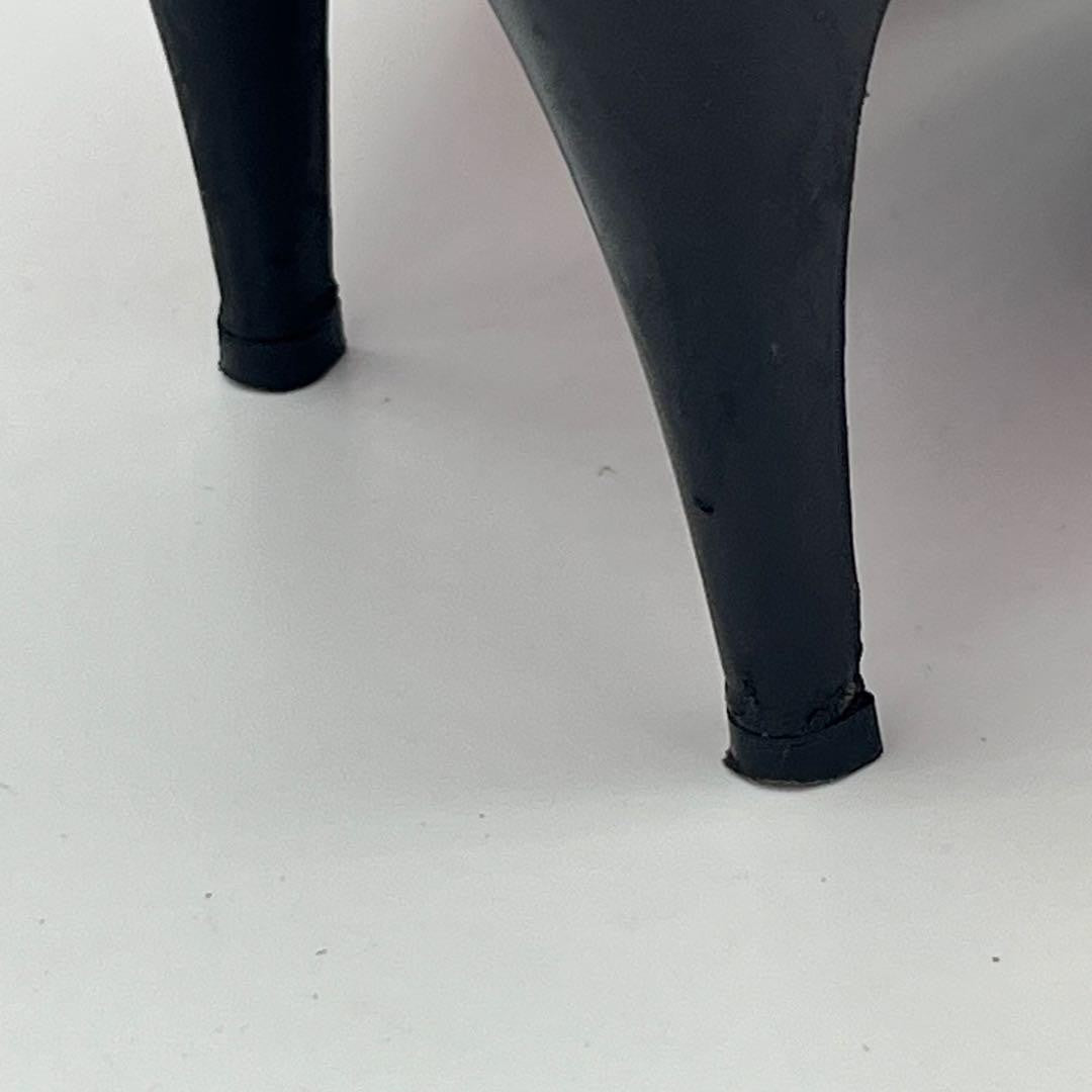 Christian Louboutin Short Boots Shoes EU 38.5 US 8.5 Black Authentic