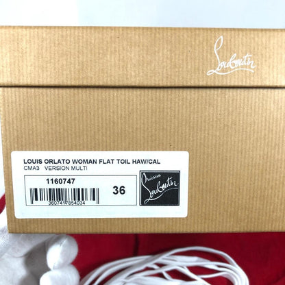 Christian Louboutin Sneakers Shoes High-cut Studs EU 36.0 US 6.0 Multicolor Auth