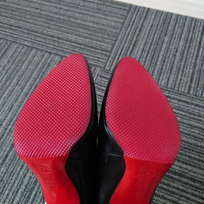 Christian Louboutin Shoes Pumps Heel EU 38 US 8 Authentic